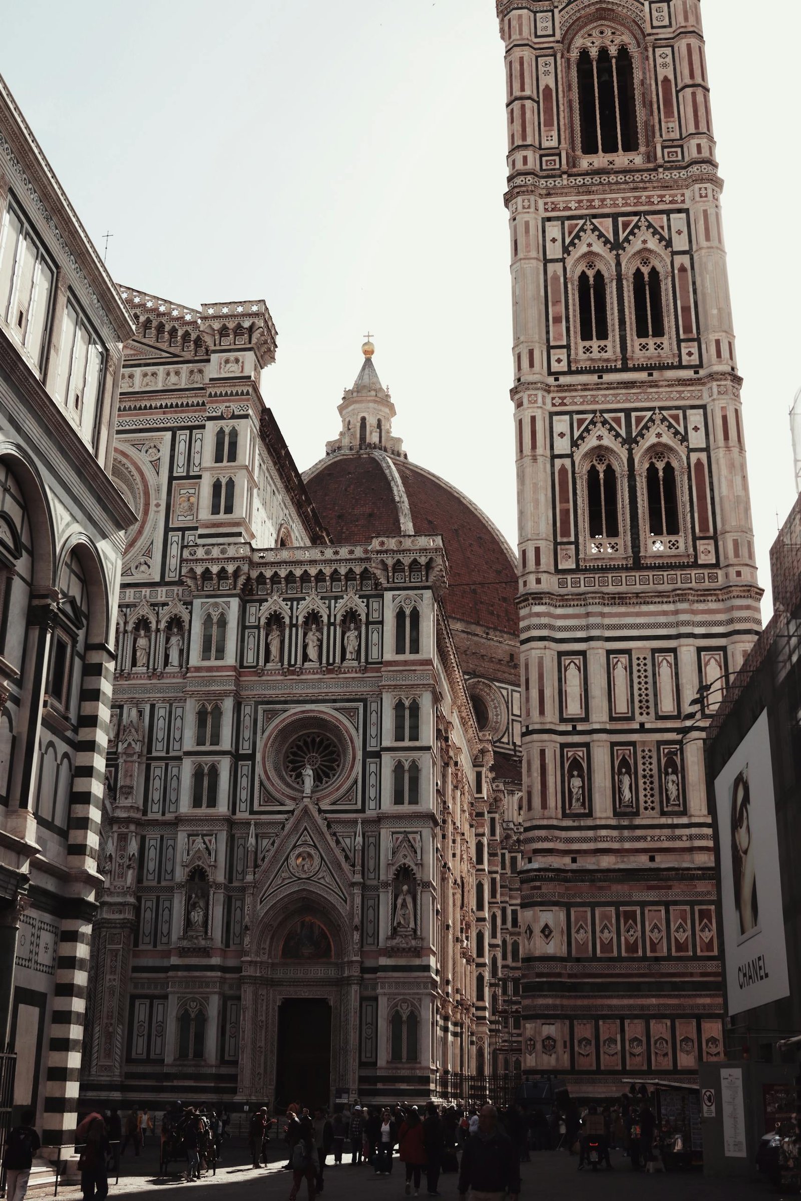 View of the Cathedral of Santa Maria del Fiore in Florence, Italy