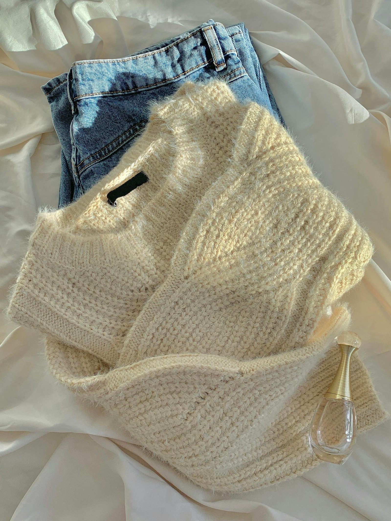 Wool Sweater and Jeans